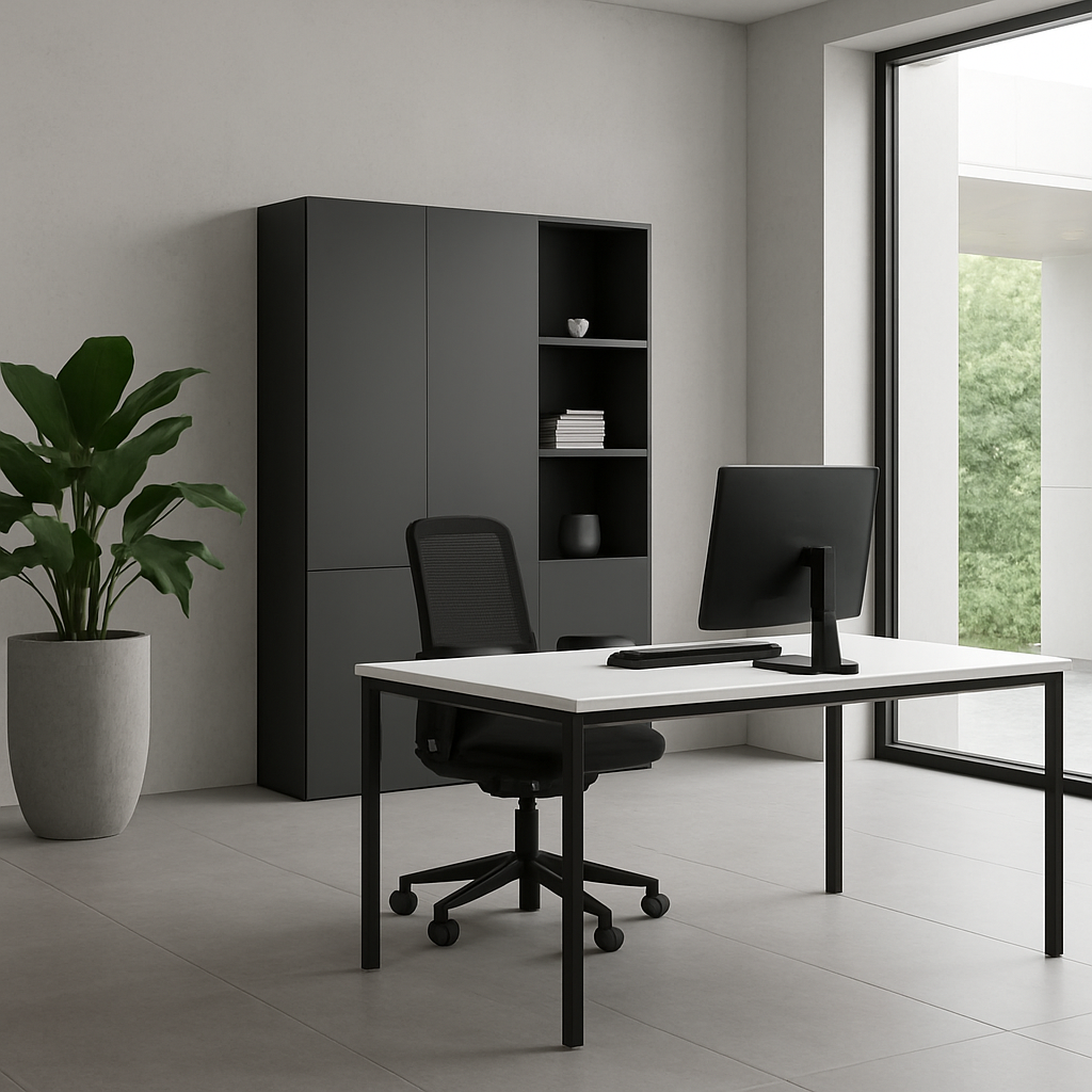 Clean, modern office